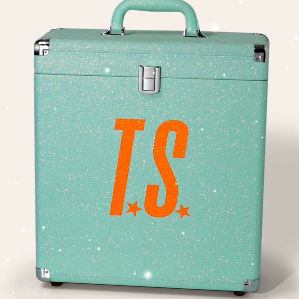 Taylor Swift The Life of a Showgirl Mint Green Record Case